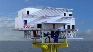 Transformateur offshore par STX