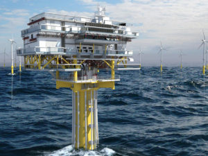 Sous station électrique offshore STX