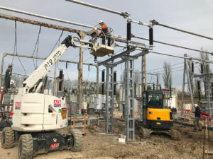 Travaux Malaguay raccordement HT
