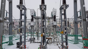 Zone de travail poste électrique de Chauconin 2019